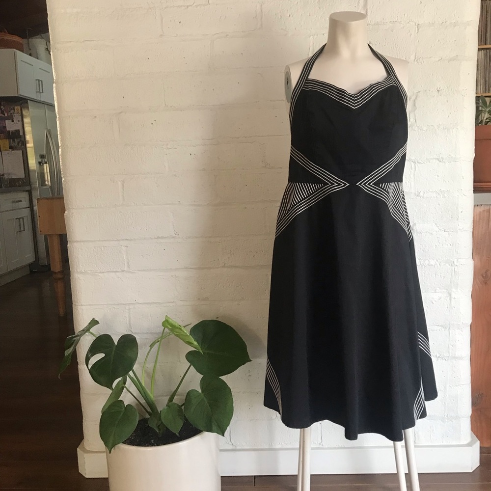 Vintage Anna Sui Halter Sundress